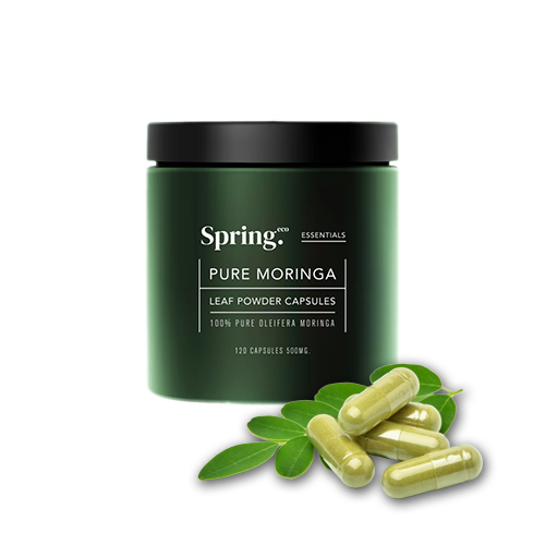 Moringa Leaf Powder Capsules